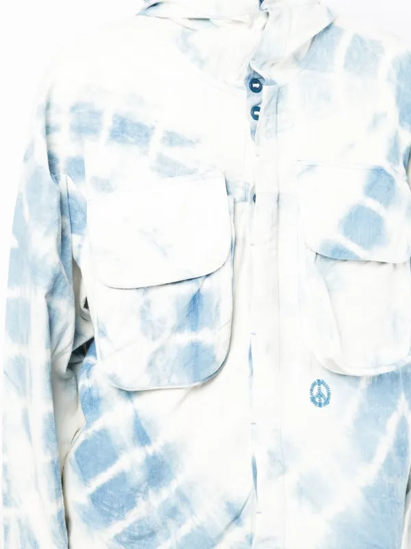 STORY mfg. Forager tie-dye Hooded Jacket - Farfetch