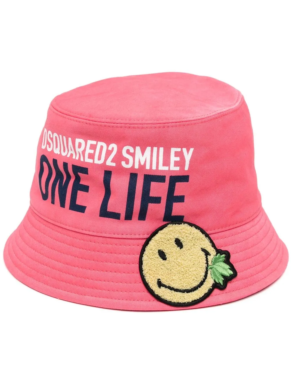 

Dsquared2 gorro de pescador One Life de DSQUARED2 x Smiley - Rosado