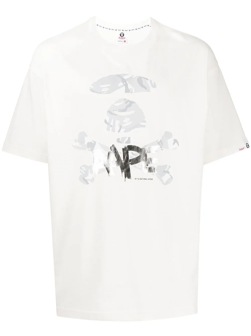 

AAPE BY *A BATHING APE® playera con estampado gráfico - Neutro