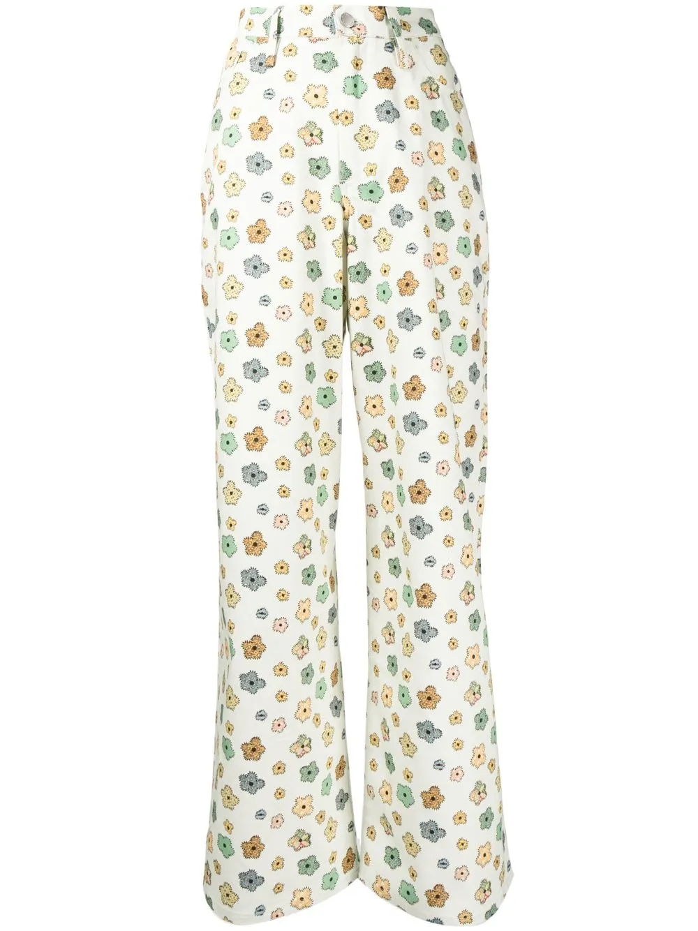 

Shrimps Blanka wide-leg trousers - White