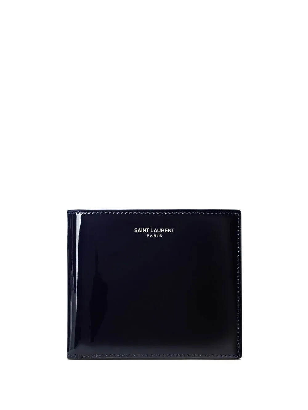 

Saint Laurent bi-fold patent leather wallet - Black