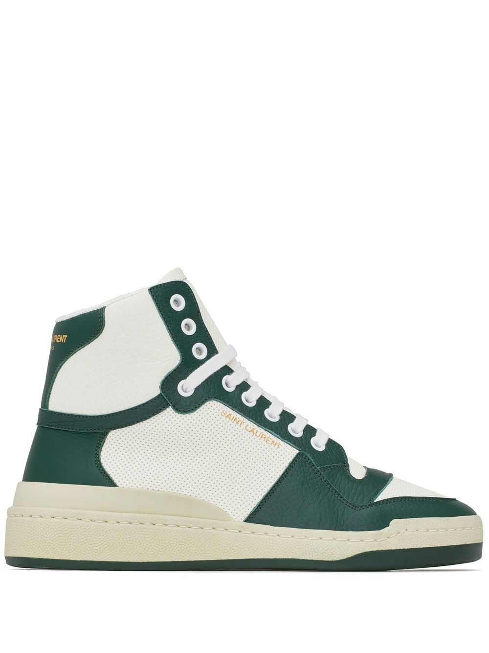 Saint Laurent high-top sneakers - Green