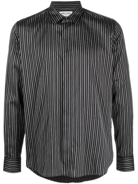 Saint Laurent striped button-down shirt