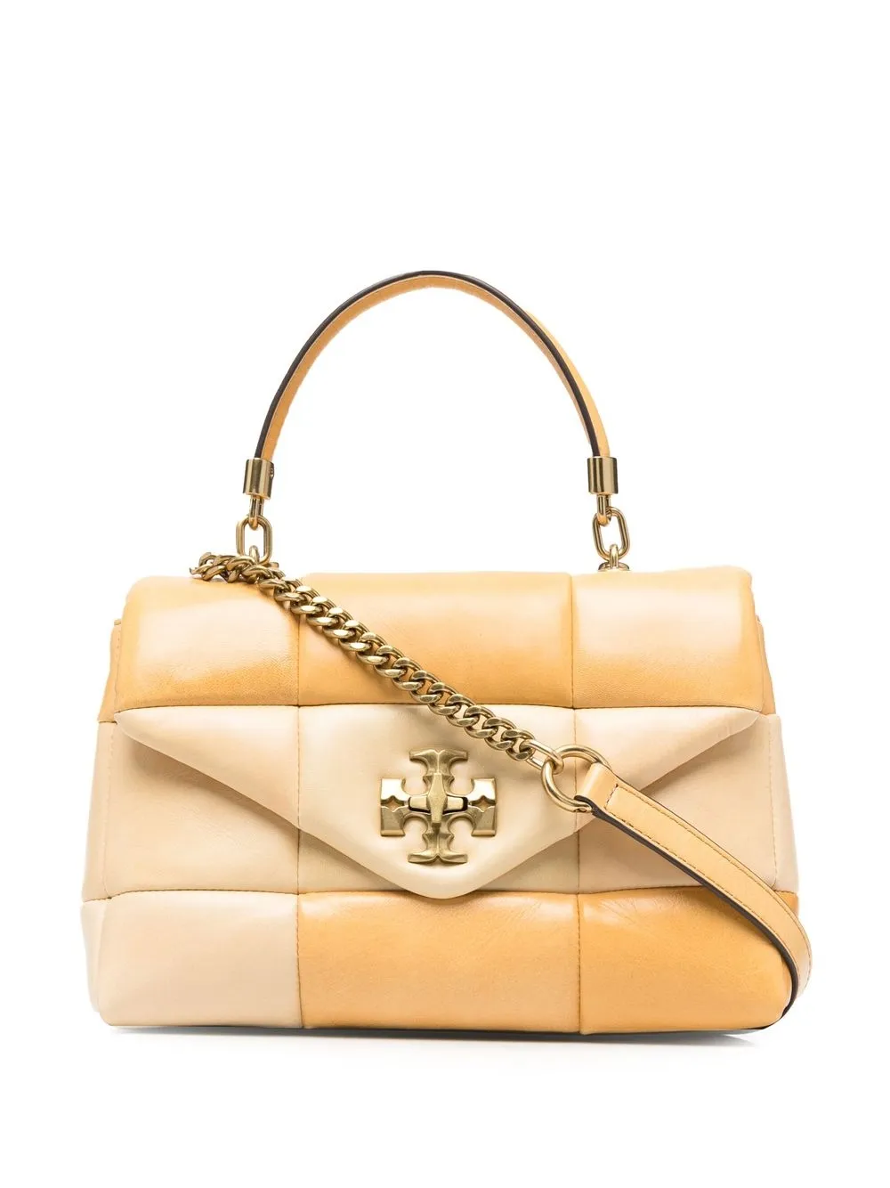 

Tory Burch Kira Patchwork leather tote bag - Yellow