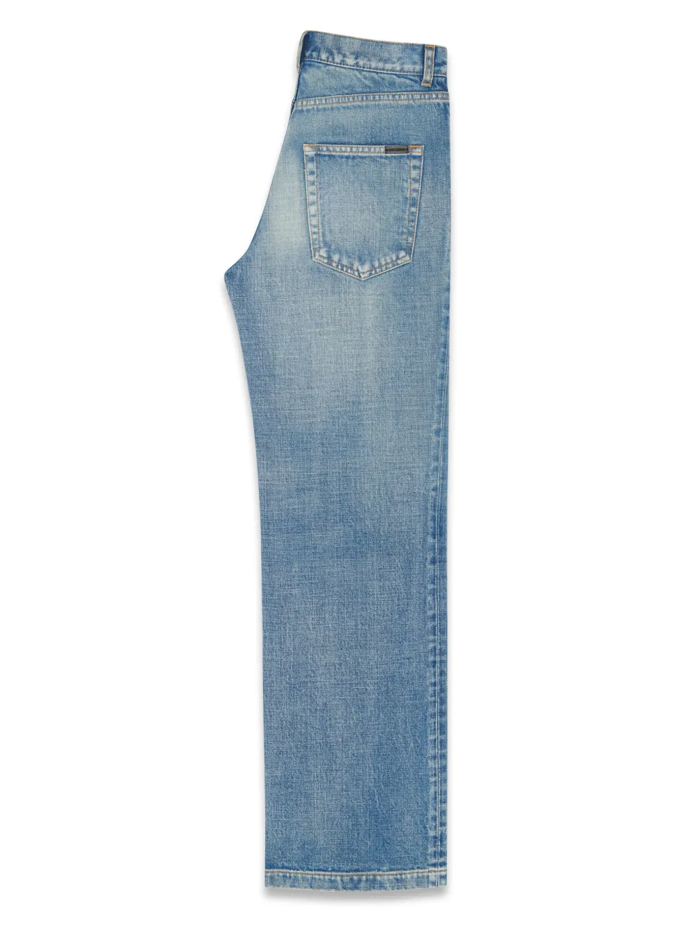 Saint Laurent Jeans met wijde pijpen - Blauw