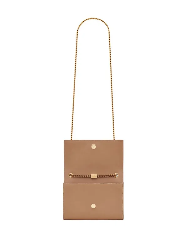 Saint Laurent Small Kate Shoulder Bag | Brown | FARFETCH