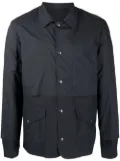 Paul Smith hybrid linen shirt jacket - Blue