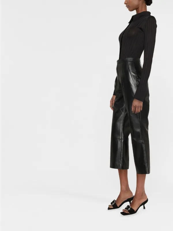 【送料&関税込】Saint Laurent Trouser Saint Laurent Low-Rise Pants in Stretch Gabardine | Saks