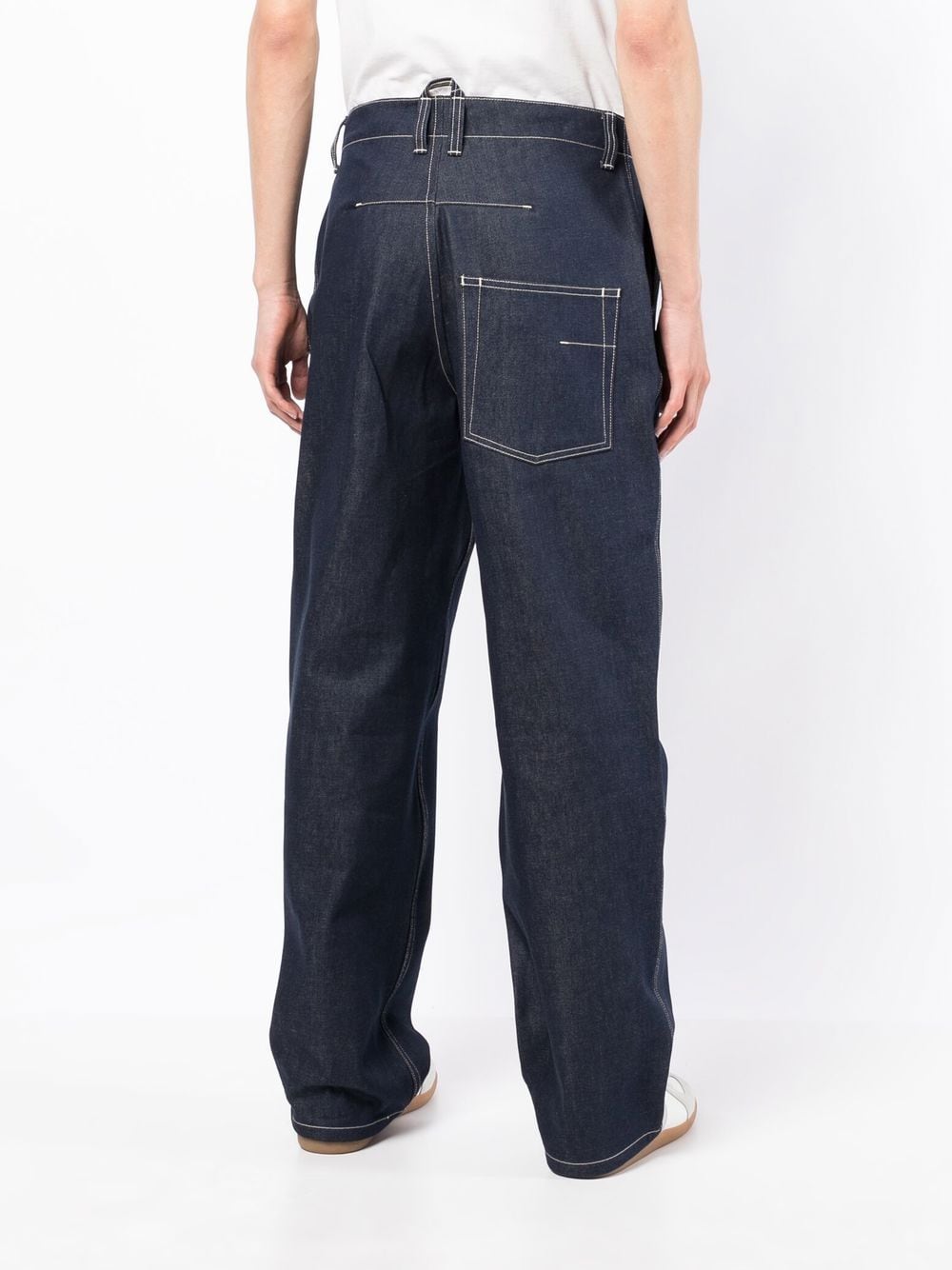 Shop Toogood The Iron Monger Loose-fit Jeans In 蓝色