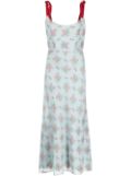 Markarian floral-detail day dress - Blue