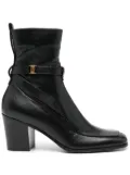 Saint Laurent 75mm Michelangelo ankle boots - Black