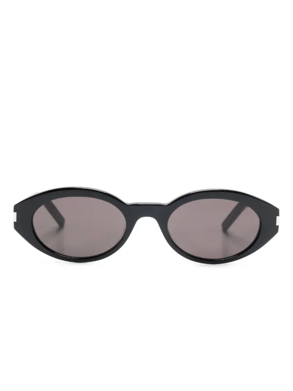 SAINT LAURENT PARIS SL 567 ブラック サングラス Saint Laurent™ SL 567 Oval Sunglasses | EyeOns.com