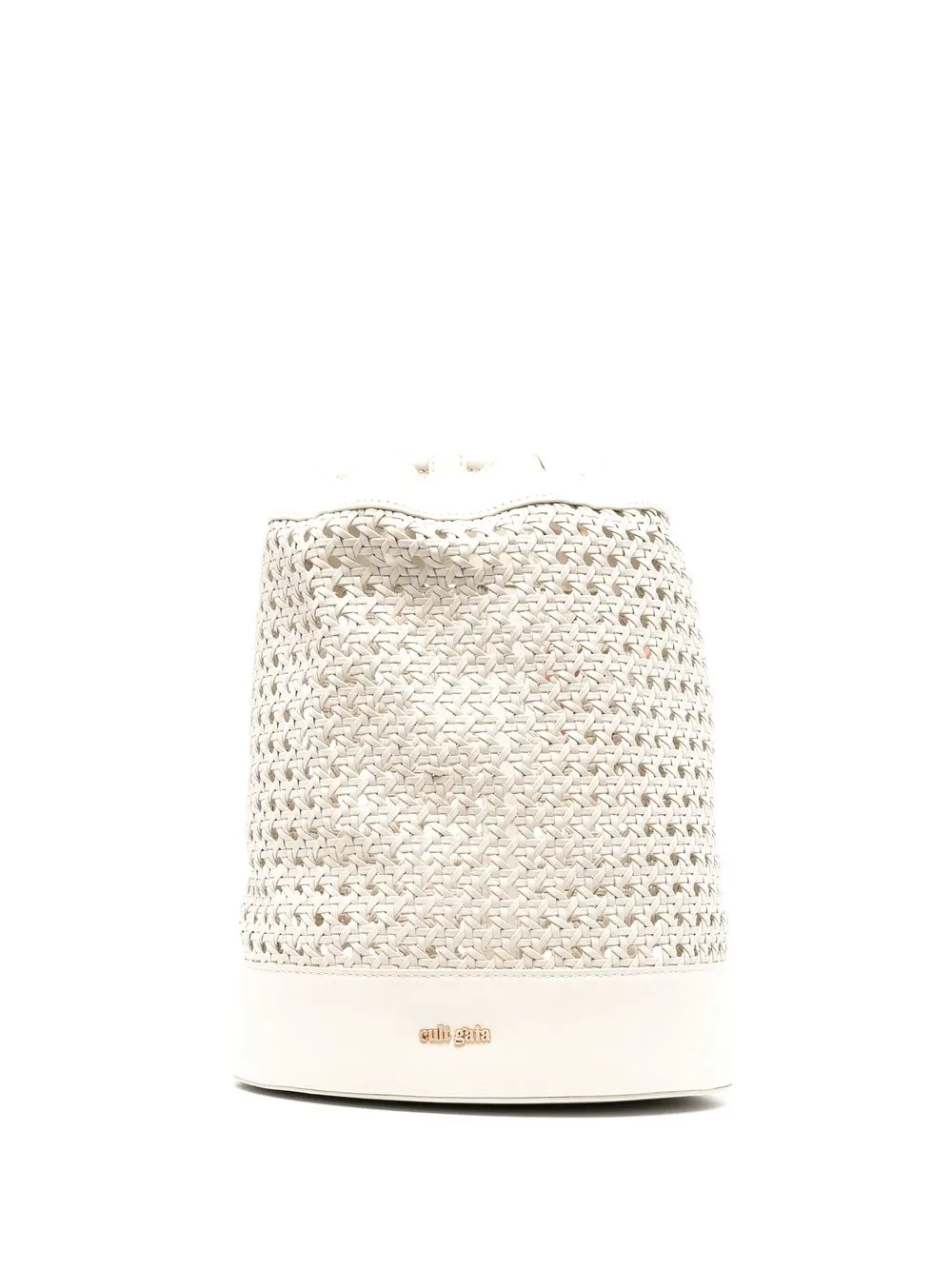 Cult Gaia Fifi Backpack Bag In Weiss