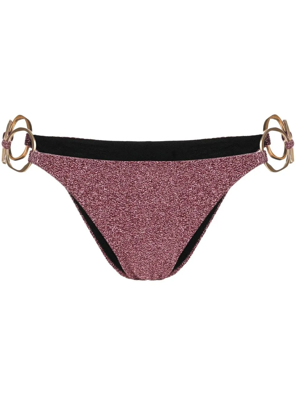Blossom shimmer bikini-bottoms