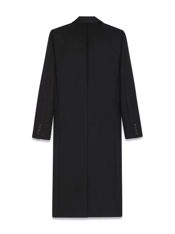 Saint laurent chesterfield coat sales