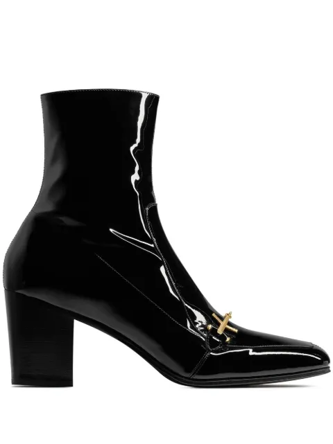 Saint Laurent Beau Stiefel mit Horsebit 75mm