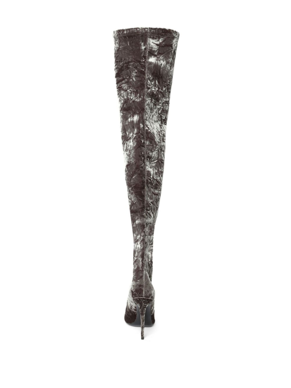 Saint Laurent Ella 110mm thigh-high boots - Green