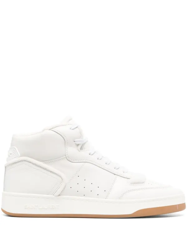 スニーカー SAINT LAURENT Men Sneakers 807831AAD789087 WHITE ASTON sneakers in leather and nylon | Saint Laurent | YSL GB