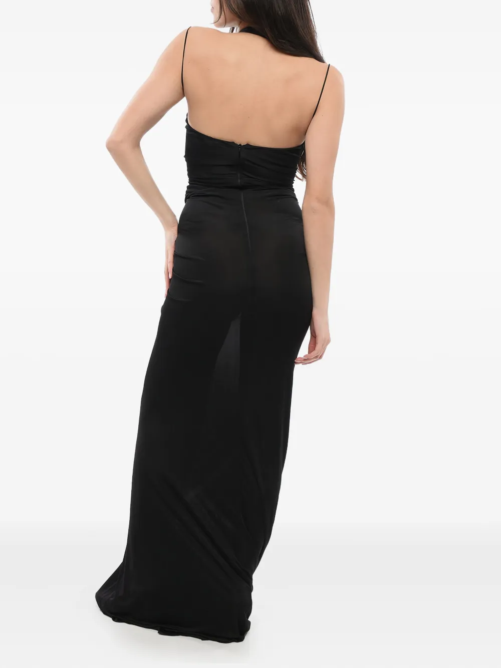 Saint Laurent ruched halterneck gown | Evening Dresses | Image 2