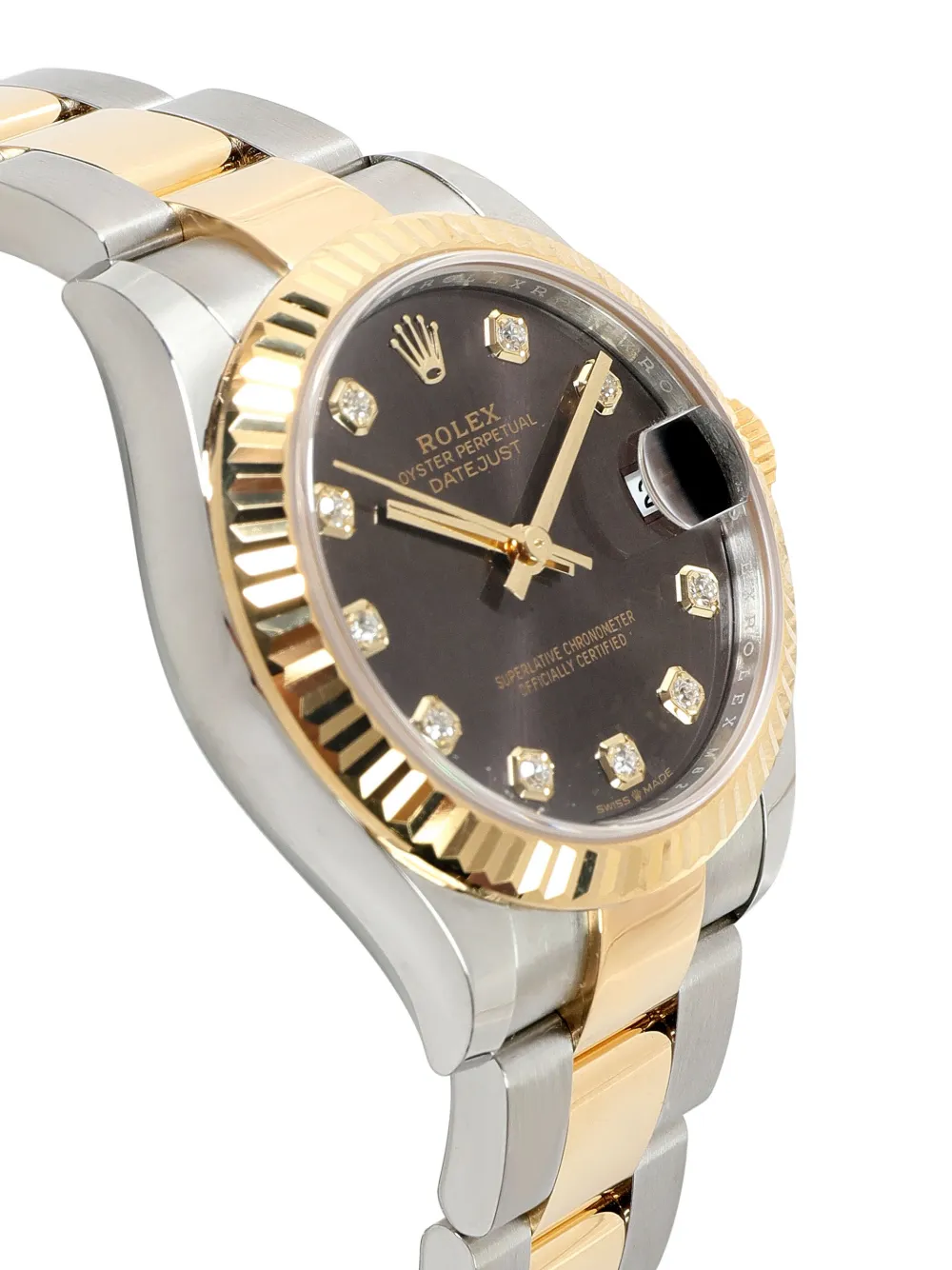 Rolex Pre-owned Datejust horloge - Bruin