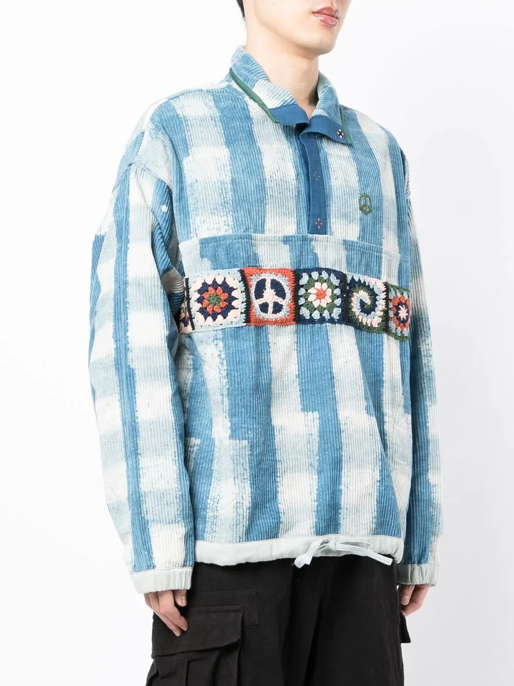 STORY mfg. Polite Checked Pullover Sweatshirt - Farfetch