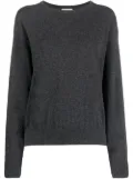 Saint Laurent crew-neck jumper - Grey