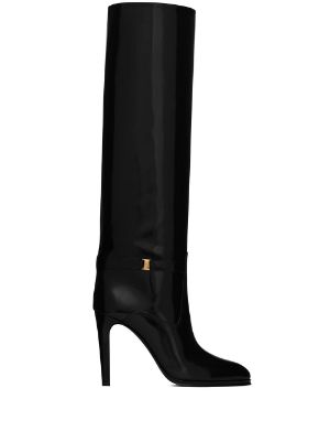Saint Laurent Nuit 105mm high-heeled Sandals - Farfetch nel 2023