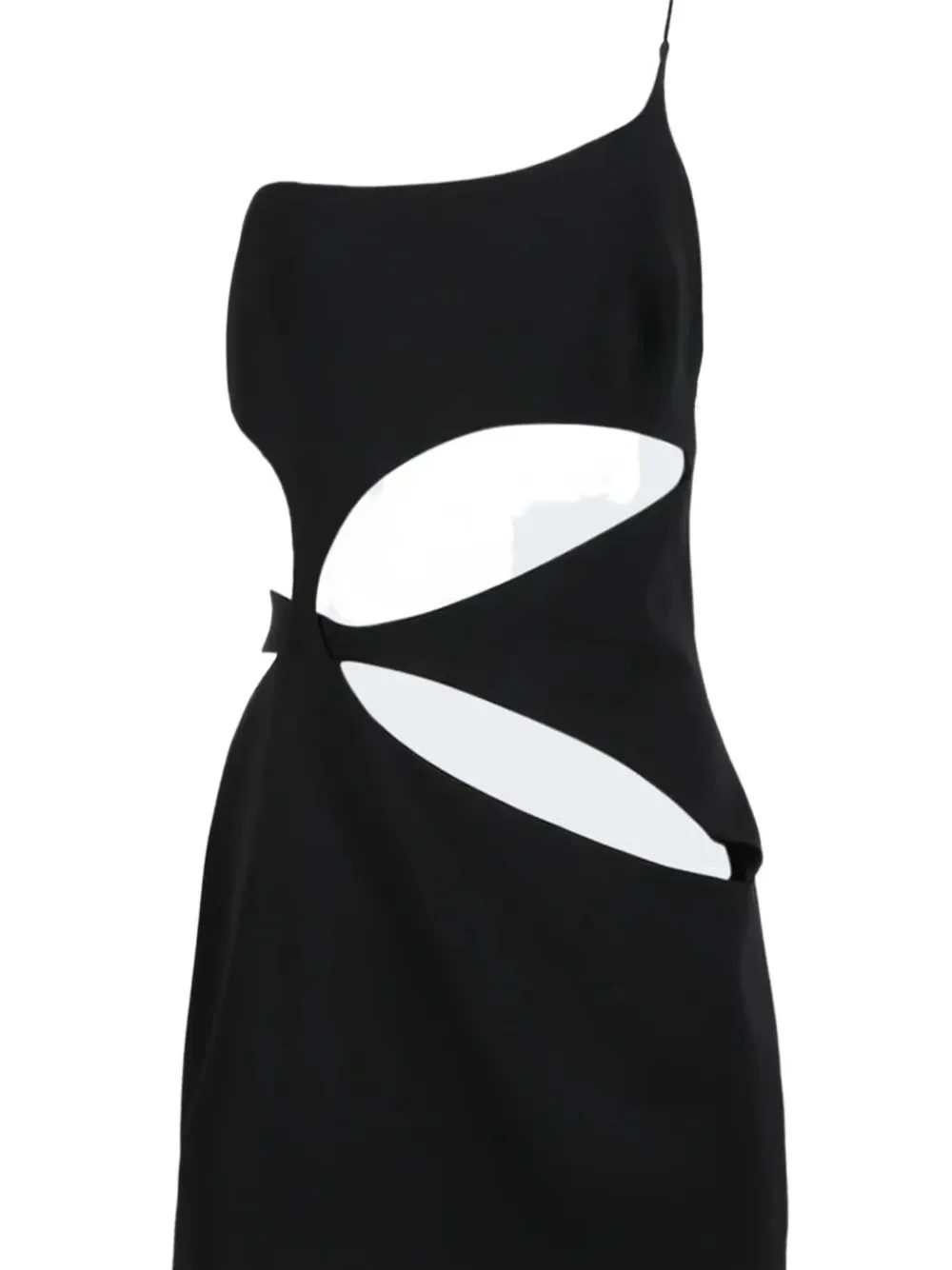 Monot Cut-out Mini Dress In Black