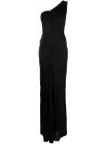 Saint Laurent one-shoulder maxi dress - Black