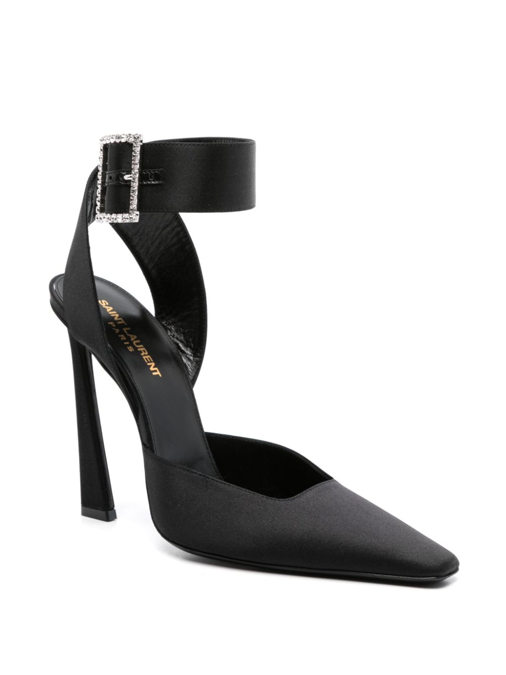 Saint Laurent 110mm Claude slingback pumps - Black