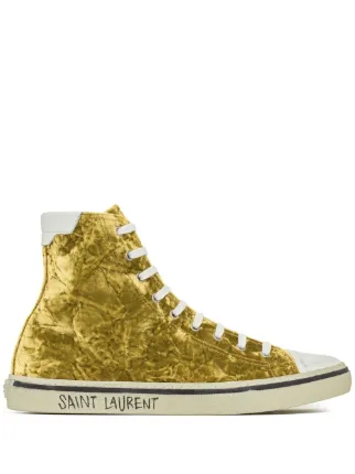 Saint Laurent Malibu high-top Sneakers - Farfetch