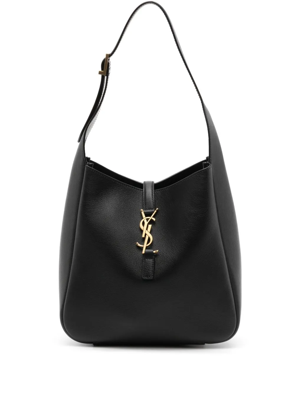 Image 1 of Saint Laurent Le 5 à 7 monogram-plaque shoulder bag