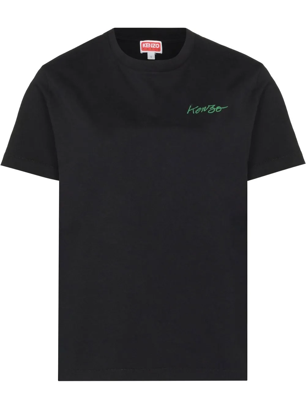 

Kenzo poppy-print cotton T-shirt - Black