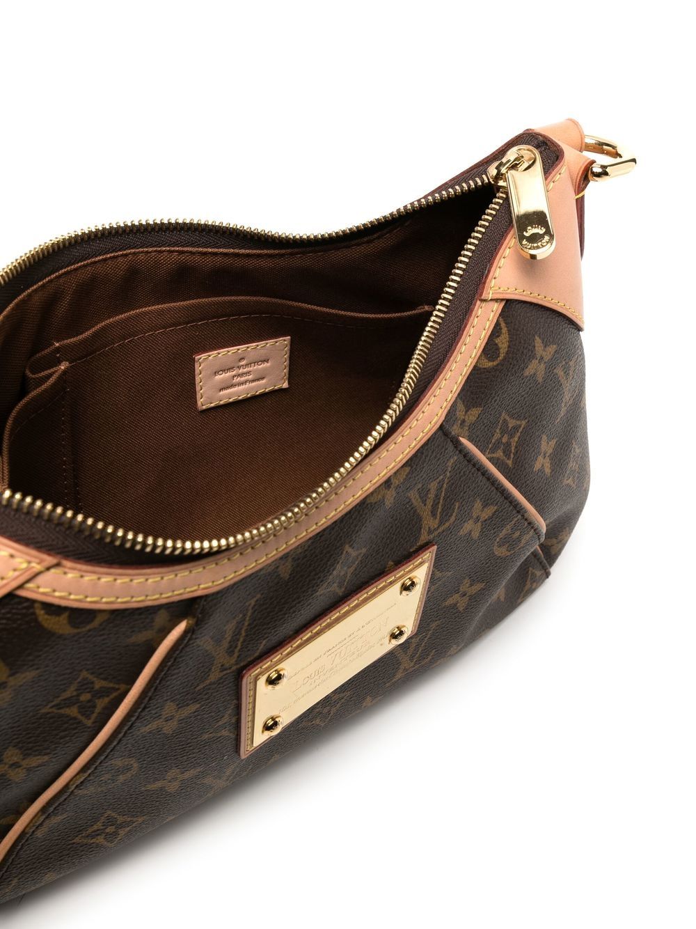 LOUIS VUITTON THAMES PM SHOULDER BAG, MONOGRAM CANVAS - Still in