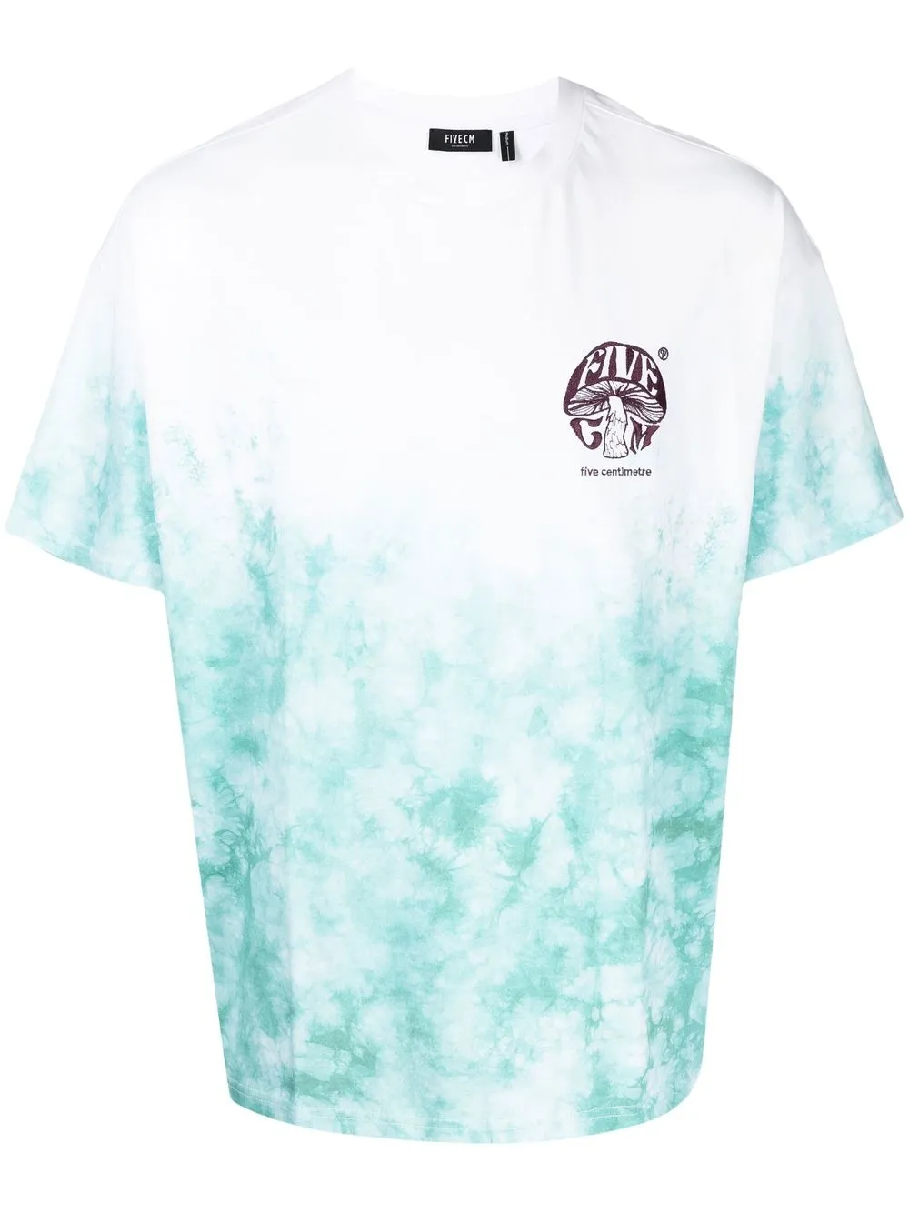 FIVE CM playera con parche del logo - Azul