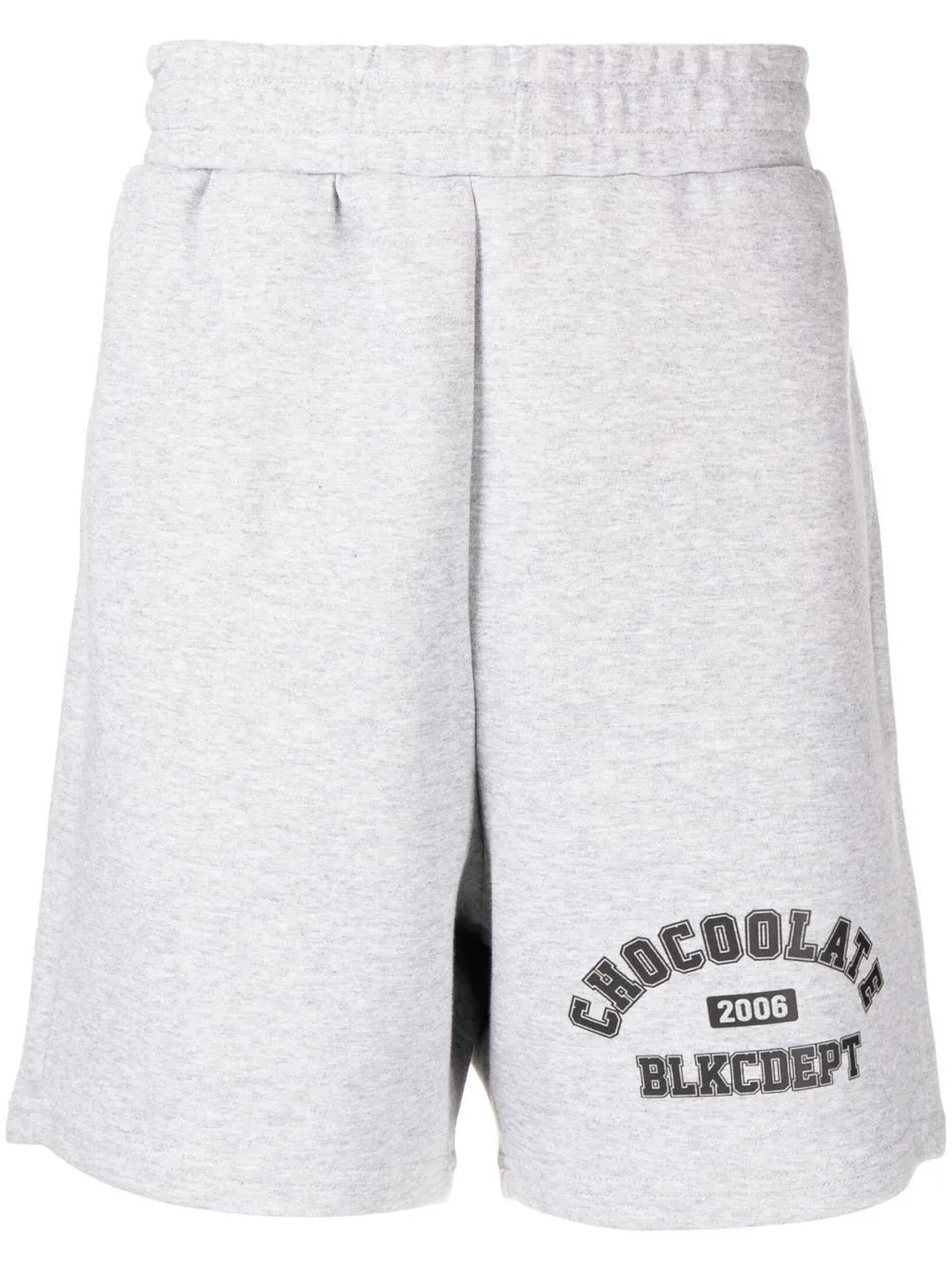 

CHOCOOLATE shorts deportivos con logo estampado - Gris