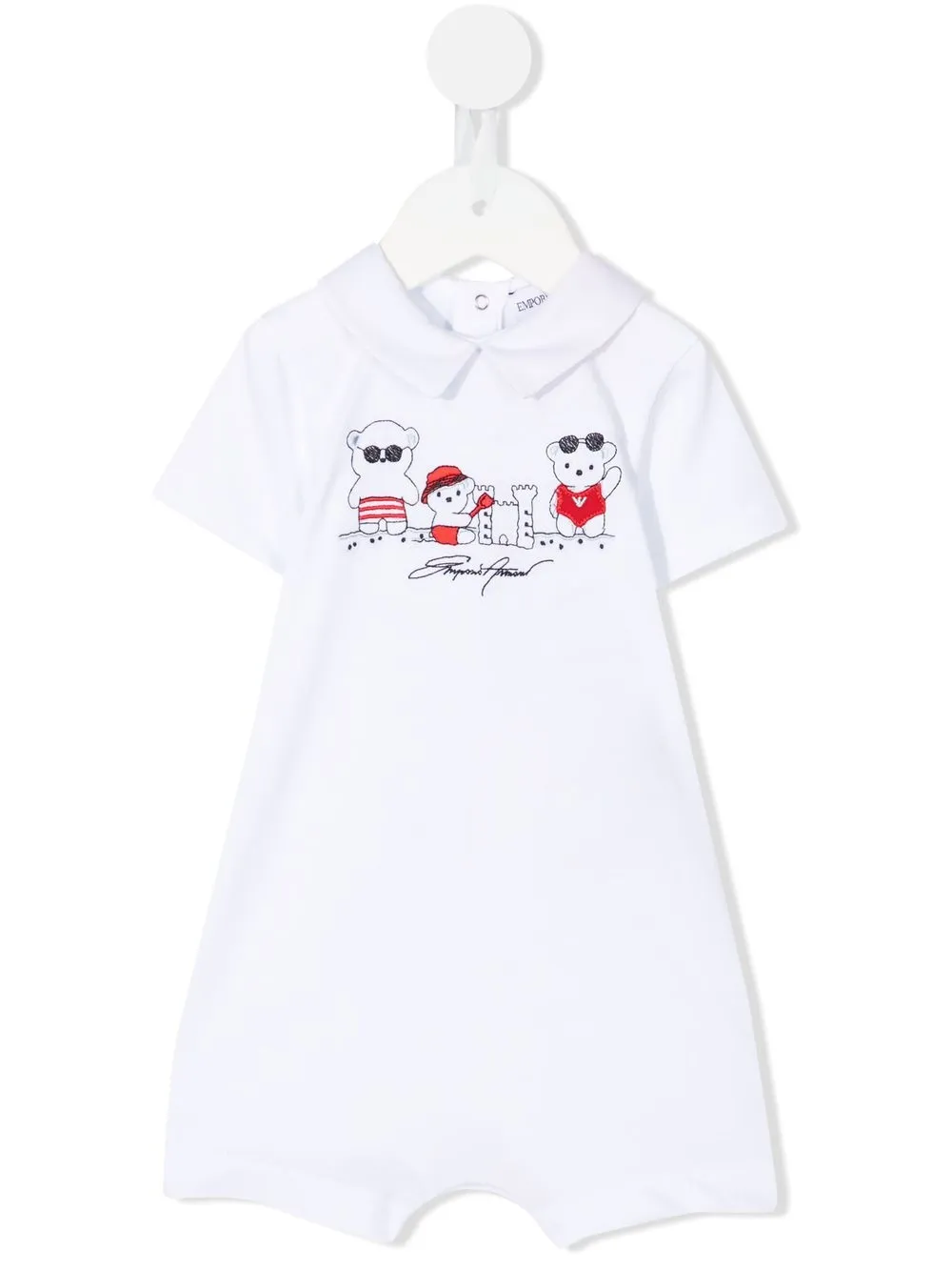 

Emporio Armani Kids romper con osos estampados - Blanco