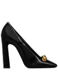 Saint Laurent Swing chain-link pumps - Black