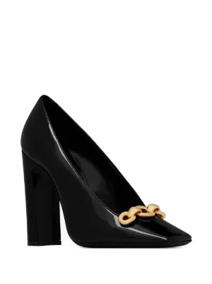 【美品】ysl　オペラパンプス　スウェード YVES SAINT LAURENT イヴサンローラン スエード ヒール パンプス