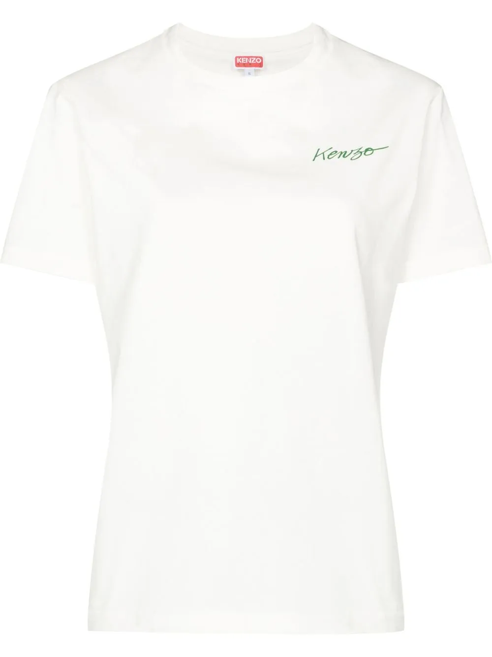 

Kenzo poppy-print cotton T-shirt - White