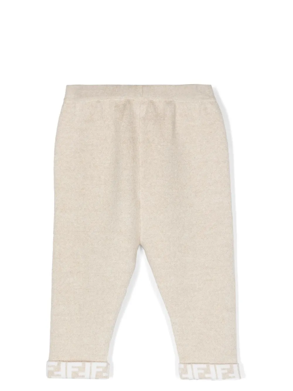 Fendi Kids Trainingspak met logo Beige