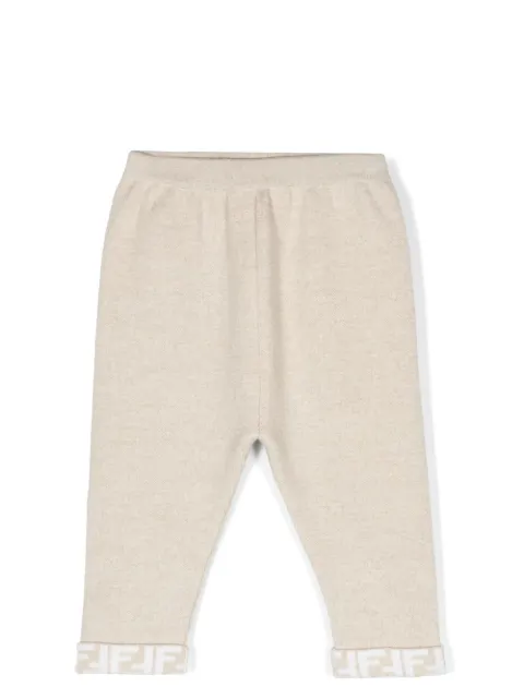Fendi Kids traje deportivo con logo 