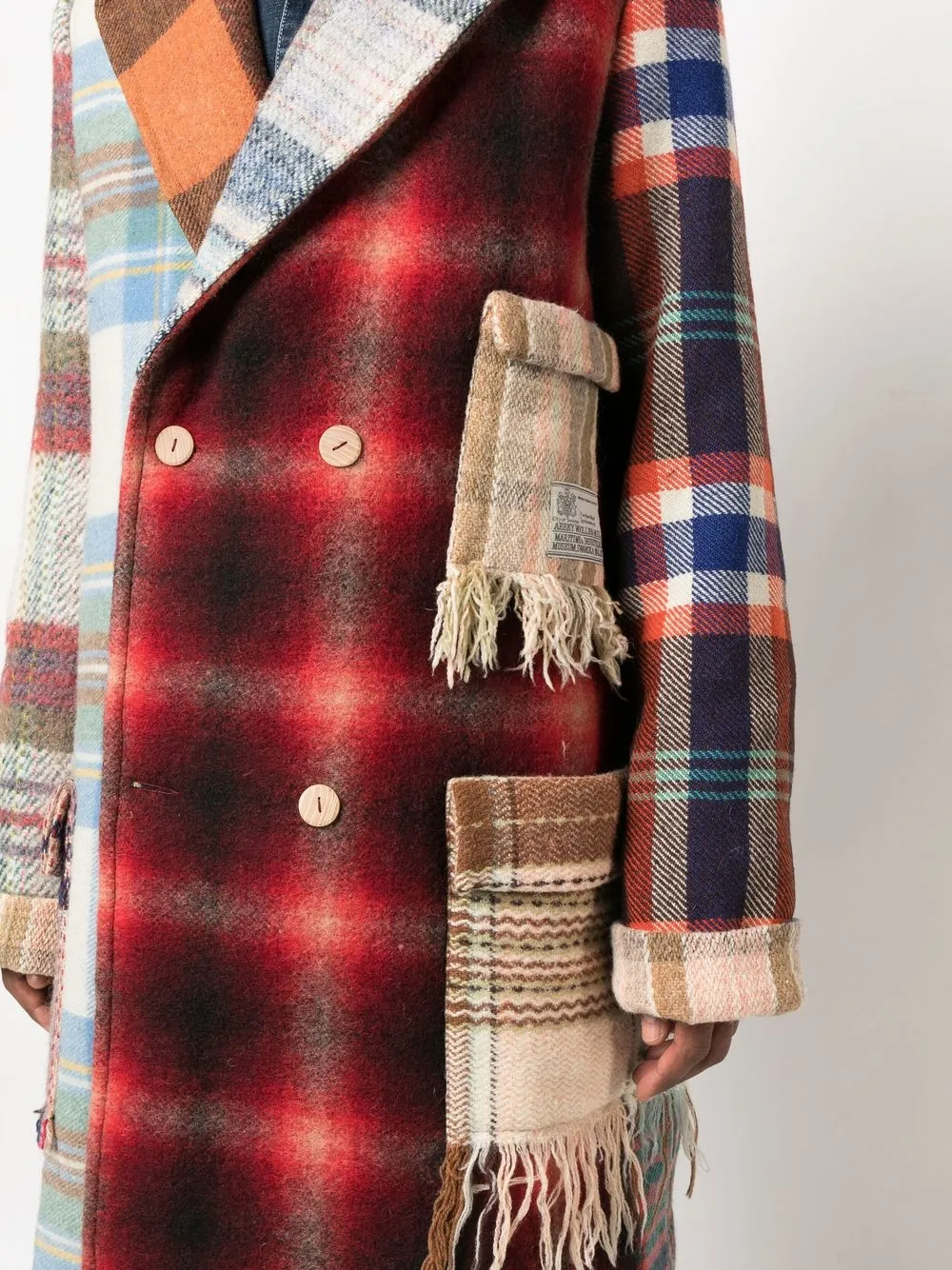 Bethany Williams Blanket Mantel Im PatchworkLook Farfetch