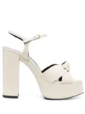 Saint Laurent high-heel sandals - Neutrals