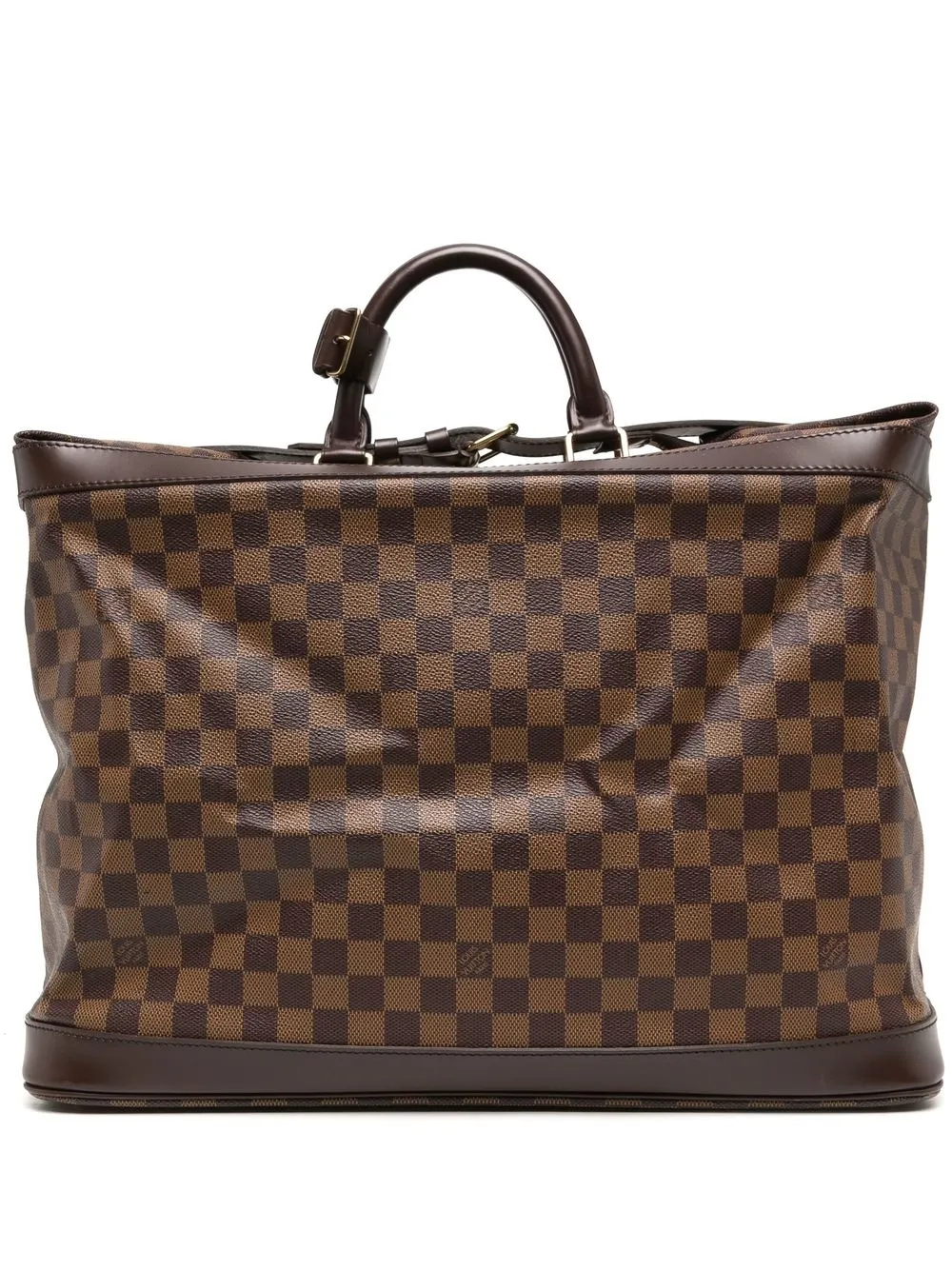 Pre-owned Louis Vuitton 2001  Grimaud Holdall Bag In Brown