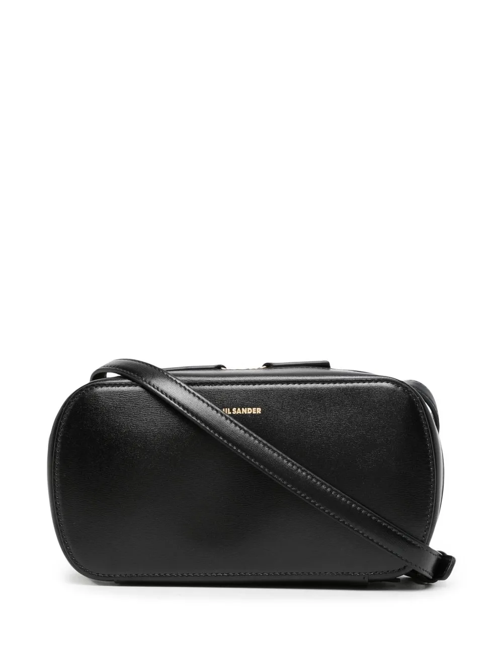 

Jil Sander bolsa crossbody con logo en relieve - Negro