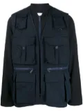 White Mountaineering multi-pocket fishing jacket - Blue