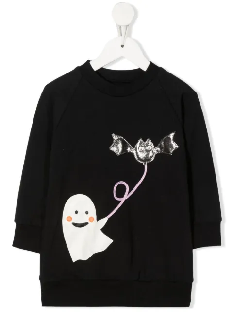 WAUW CAPOW by BANGBANG Happy Ghost sweatshirt dress