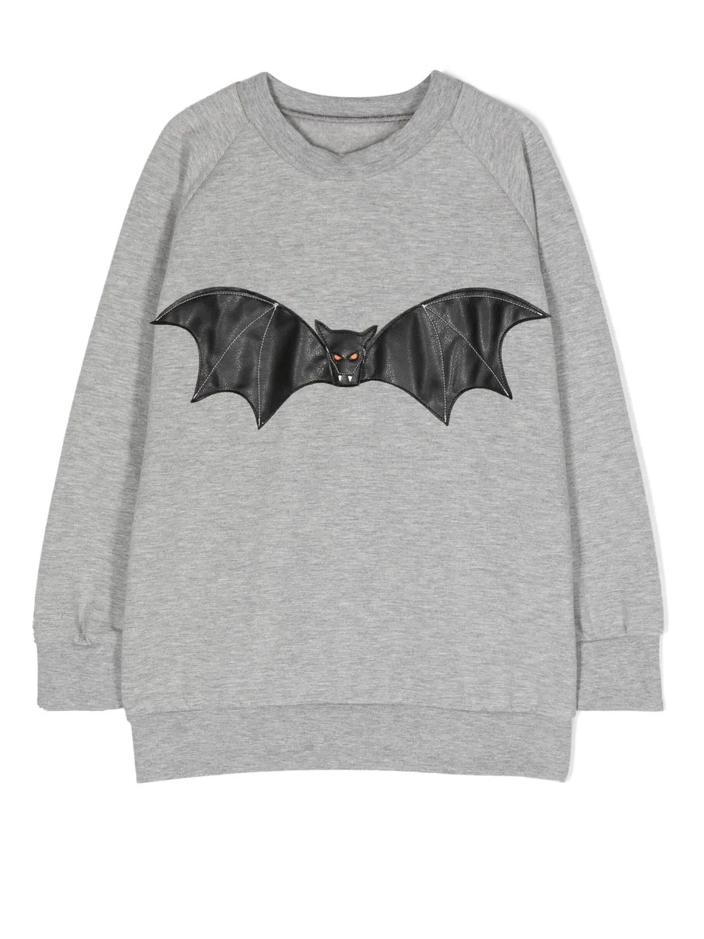 Wauw Capow By Bangbang Nate Night Crew Neck Sweatshirt In Grau