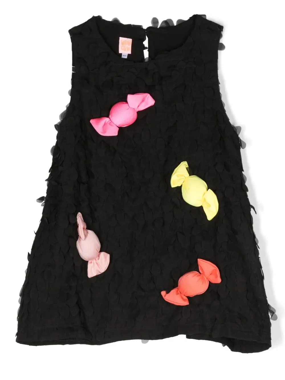 Wauw Capow By Bangbang Simone Candy Dress In Black